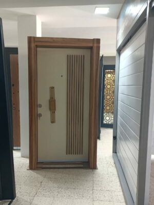 Porte Blindée HG beige